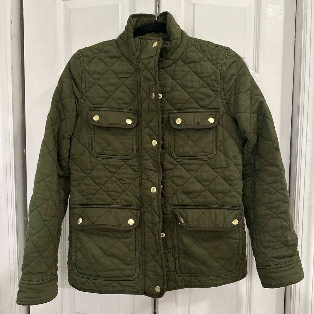 J.Crew Quilted Field Jacket
